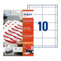 Avery Zweckform L4727-20 zelfklevende naambadgelabels, 90 x 54 mm, wit