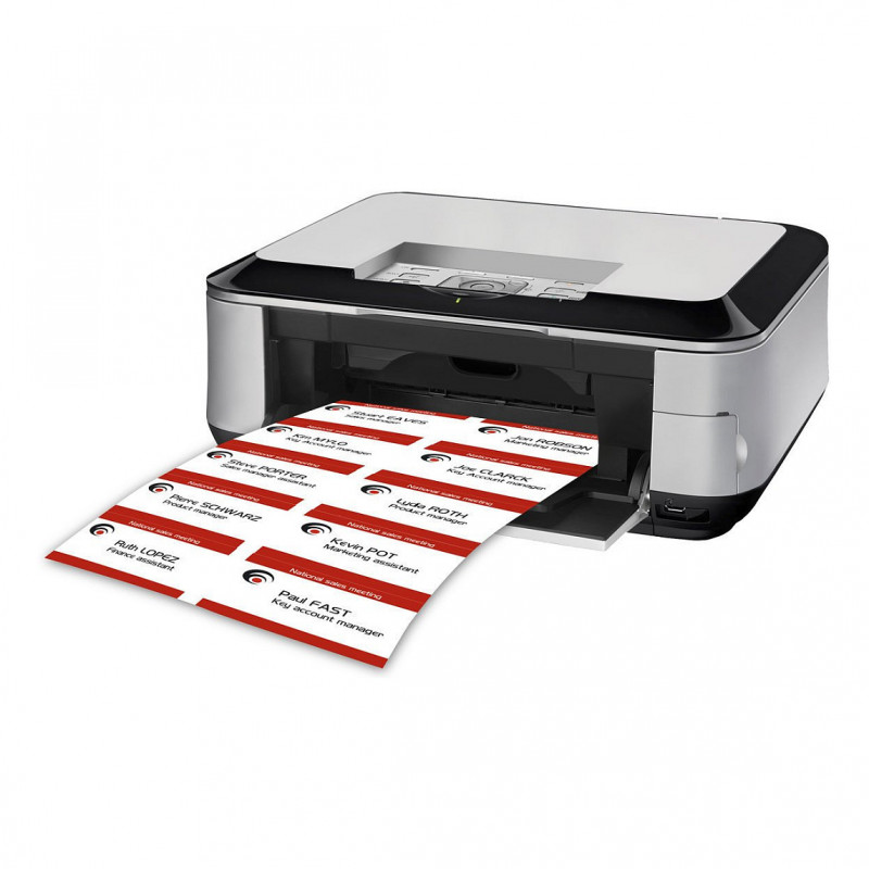 Avery Zweckform L4727-20 zelfklevende naambadgelabels, 90 x 54 mm, wit