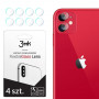 3MK Lens Protection 3MK126 cameralensbeschermers voor Apple iPhone 11 (4 stuks)