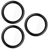 3MK HARDY Lens Protection Pro cameralensglas voor Apple iPhone 17 Pro / 17 Pro Max, zwart