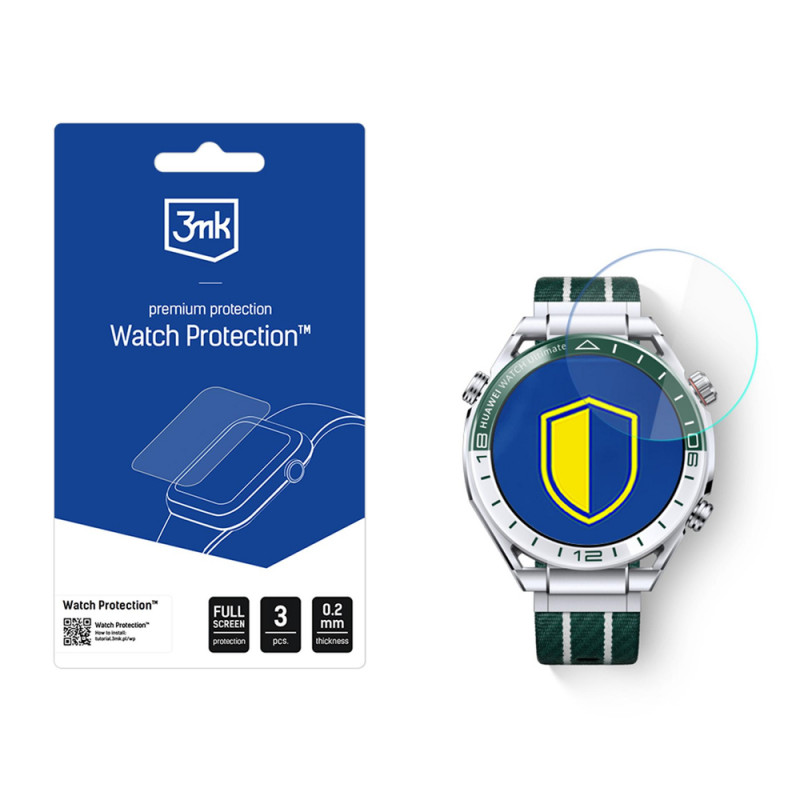 3MK FlexibleGlass Watch hybride glas voor Huawei Watch Ultimate 2