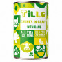 TILLO Chunks in gravy Game natvoer voor honden, 1250 g