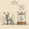 OLLO Pure Deer natvoer voor honden, 850 g