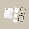 Tech-Protect Glass Flex+ Xiaomi Redmi Watch 6 hybride glas, zwart (2 st.)