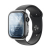 AmazingThing Radix FullGuard glazen screenprotector met hoesje voor Apple Watch Series 11 46 mm, transparant