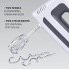 MAESTRO MR-502 Handmixer, 500 W, Wit/Zwart
