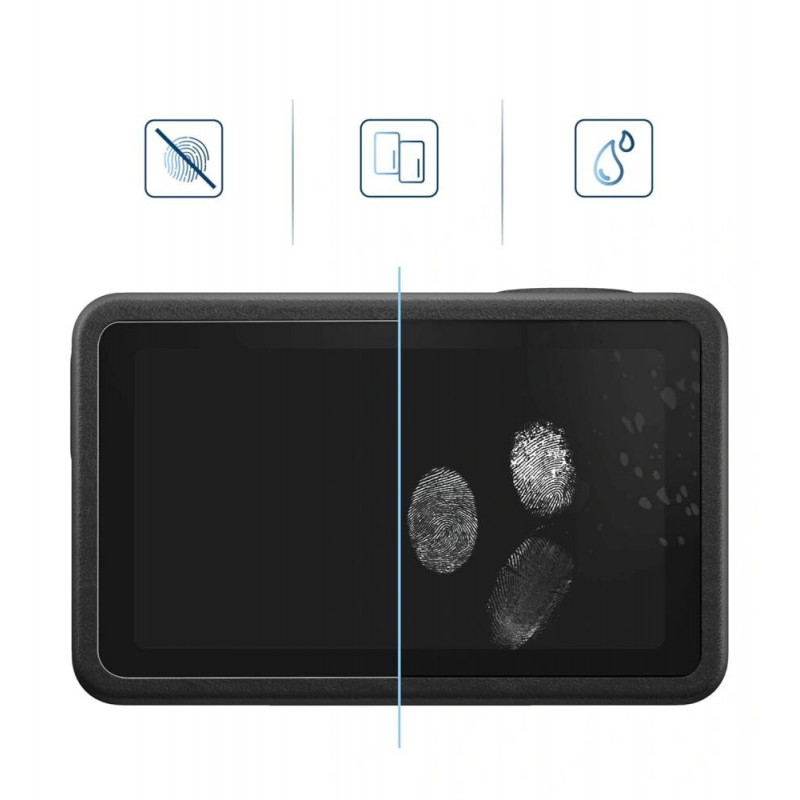 Tech-Protect Glass Fit+ gehard glas voor DJI Osmo Action 5 Pro, transparant (2 st.)