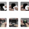 Tech-Protect Glass Flex+ THP4226 hybride glas voor Huawei Watch Fit 3 / 4 (2 stuks), zwart