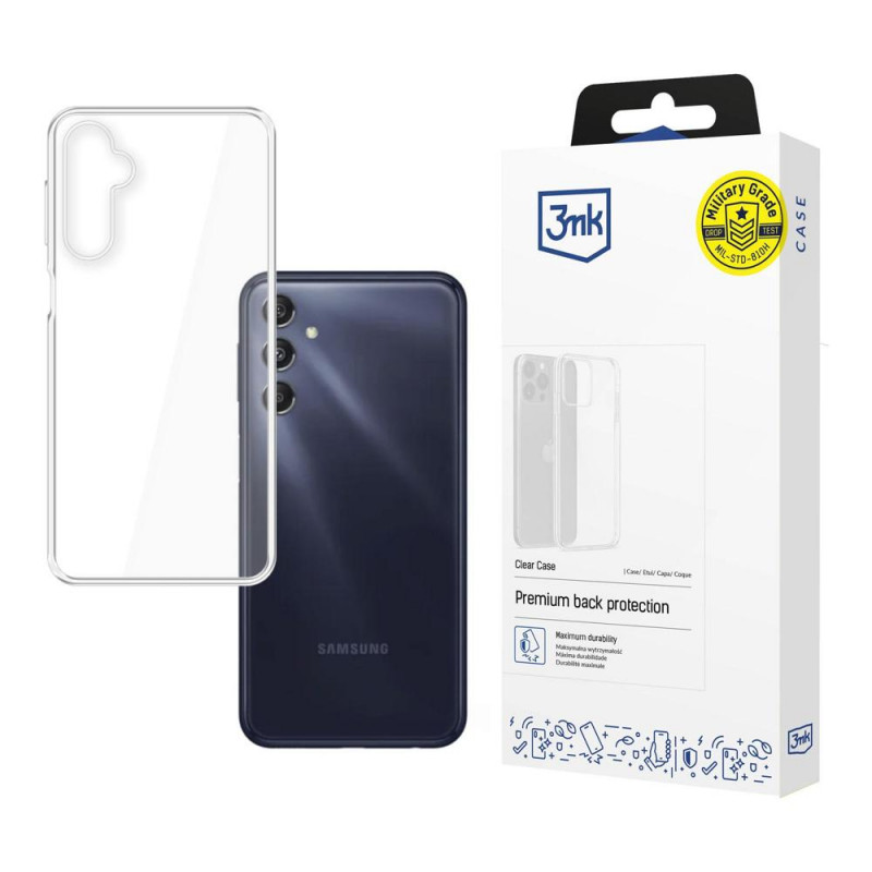 3MK Clear Case voor Samsung Galaxy M34 5G, transparant