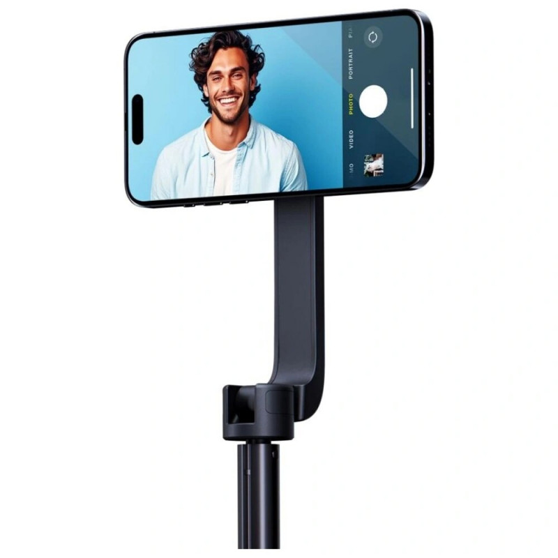 3MK HARDY MagSelfie selfiestick, zwart