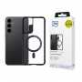 3MK Satin Armor MagCase 156089-0 MagSafe-smartphonehoesje voor Samsung Galaxy S24+, transparant