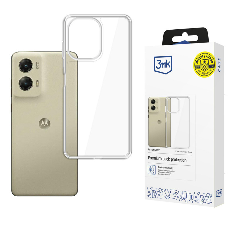 3MK Armor Case smartphonehoesje voor Motorola Moto G Stylus 2024, transparant