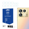 3MK Lens Protection hybride glas cameralensbeschermer voor Infinix Note 40 (4 stuks), transparant
