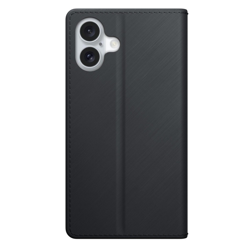 3MK Wallet Case voor Apple iPhone 16 Plus, zwart