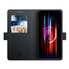 3MK Wallet Case voor Samsung Galaxy S24+, zwart