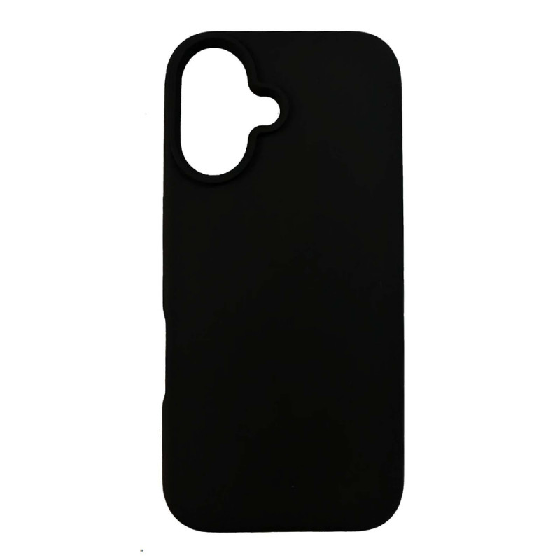 3mk Silicone Case voor Apple iPhone 16 Plus, zwart