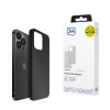3mk Silicone Case voor Apple iPhone 16 Pro, zwart