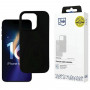 3mk Silicone Case voor Apple iPhone 16 Pro Max, zwart