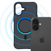 3mk Smoke MagCase met MagSafe voor Apple iPhone 16 Plus (W-3SmoMaCa-AiP16Plu-0), halftransparant