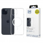 3mk Clear MagCase voor Apple iPhone 15, transparant
