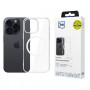 3mk Clear MagCase voor Apple iPhone 16 Pro Max, transparant
