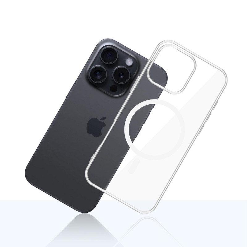 3mk Clear MagCase voor Apple iPhone 16 Pro Max, transparant