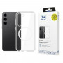3mk Clear MagCase voor Samsung Galaxy S24+, transparant