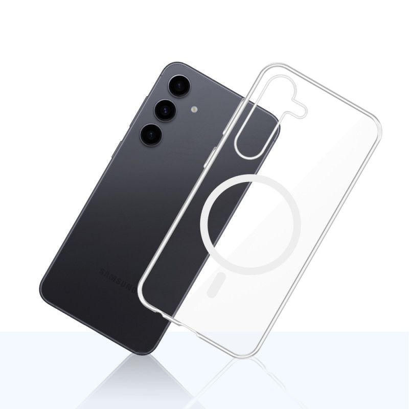3mk Clear MagCase voor Samsung Galaxy S24+, transparant