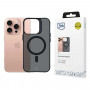 3mk Smoke MagCase met MagSafe voor Apple iPhone 16 Pro, halftransparant