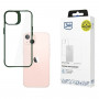 3MK Satin Armor Case+ Apple iPhone 15 beschermhoes, groen