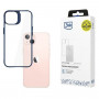 3MK Satin Armor Case+ Apple iPhone 15 beschermhoes, blauw