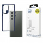 3MK Satin Armor Case+ Samsung Galaxy S24 Ultra beschermhoes, blauw