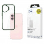 3MK Satin Armor Case+ Apple iPhone 16 beschermhoes, groen