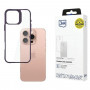 3MK Satin Armor Case+ hoesje voor Apple iPhone 16 Pro, paars