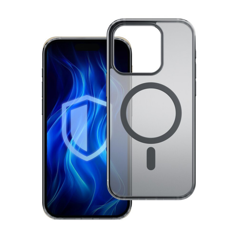 3MK Frosty MagCase hoesje voor Apple iPhone 14 Pro Max, zwart