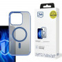 3MK Frosty MagCase hoesje voor Apple iPhone 15 Pro Max, blauw