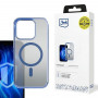 3MK Frosty MagCase hoesje voor Apple iPhone 16 Pro Max, blauw