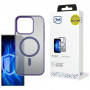 3MK Frosty MagCase MagSafe-smartphonehoesje voor Apple iPhone 13 Pro, paars