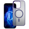 3MK Frosty MagCase MagSafe-smartphonehoesje voor Apple iPhone 13 Pro, paars