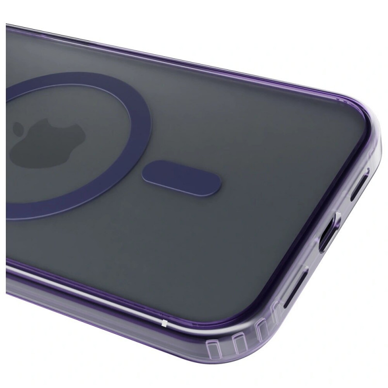 3MK Frosty MagCase MagSafe-smartphonehoesje voor Apple iPhone 13 Pro, paars