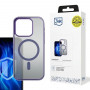 3MK Frosty MagCase MagSafe-smartphonehoesje voor Apple iPhone 16 Pro Max, paars