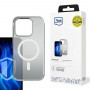 3MK Frosty MagCase MagSafe-smartphonehoesje voor Apple iPhone 16 Pro Max, wit