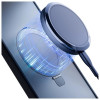 3MK Smoke Case Mag&Stand hoes voor Apple iPhone 16 Pro Max, polycarbonaat, zwart