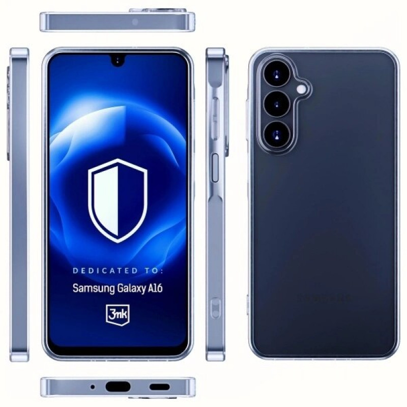 3MK Clear Case voor Samsung Galaxy A16, transparant