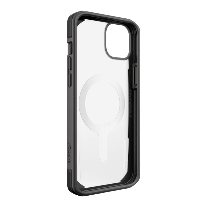 X-Doria Raptic Secure MagSafe-hoesje voor Apple iPhone 14 Plus / 15 Plus, zwart