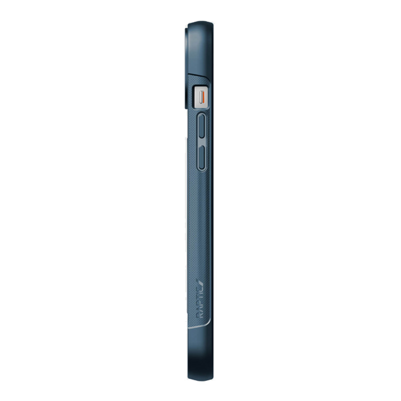 X-Doria Raptic Clutch MagSafe-hoesje voor Apple iPhone 14 Plus / 15 Plus, marineblauw