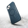 X-Doria Raptic Clutch MagSafe-hoesje voor Apple iPhone 14 Plus / 15 Plus, marineblauw