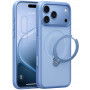 TORRAS Ostand Q3 Spin hoesje voor Apple iPhone 18 Pro Max / 17 Pro Max, MagSafe, blauw