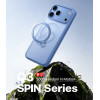 TORRAS Ostand Q3 Spin hoesje voor Apple iPhone 18 Pro Max / 17 Pro Max, MagSafe, blauw