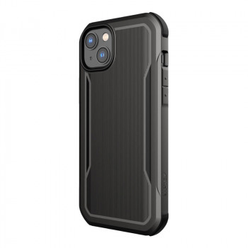 X-Doria Raptic Fort MagSafe-hoesje voor Apple iPhone 14 Plus / 15 Plus, zwart